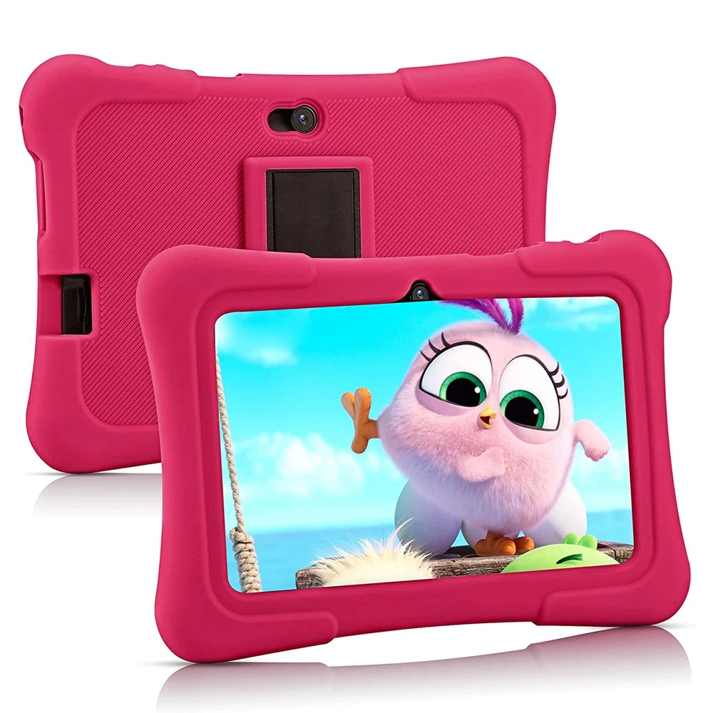 Hot Sale Original Pritom K7 Kids Education Tablet PC Android 10 Support 2.4G WiFi / Bluetooth / Dual Camera 7.0 inch 1GB+16GB
