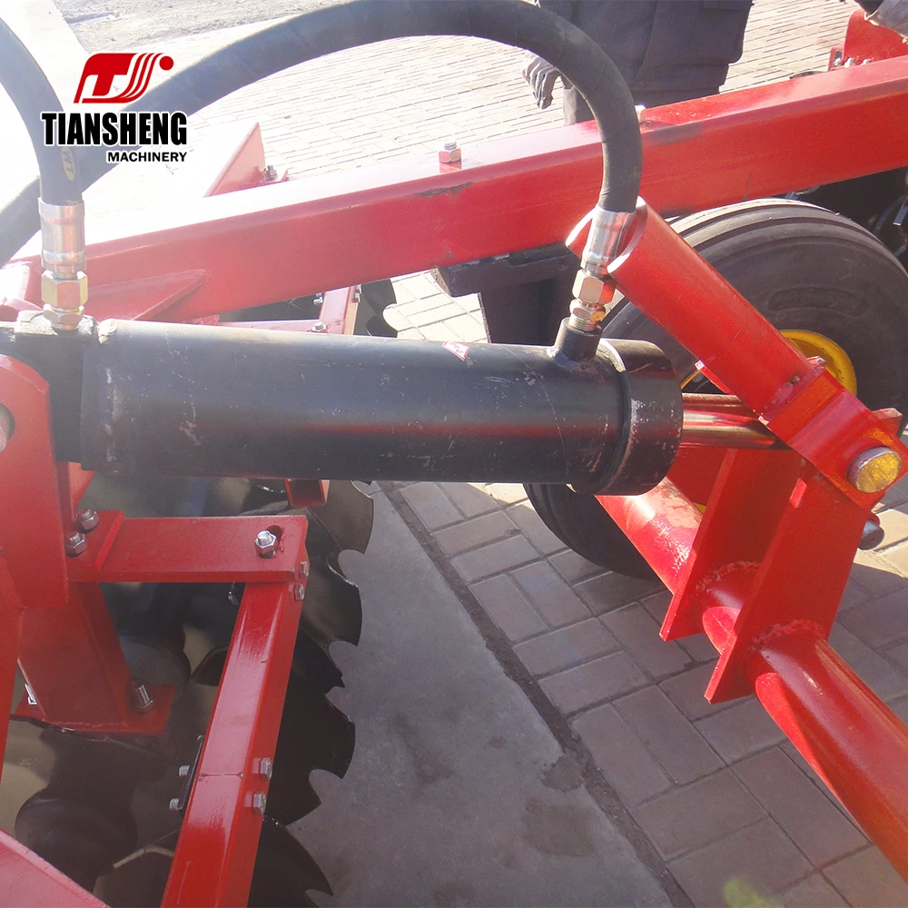 Equipement agricole heavy duty offset 28 disc harrow cultivators