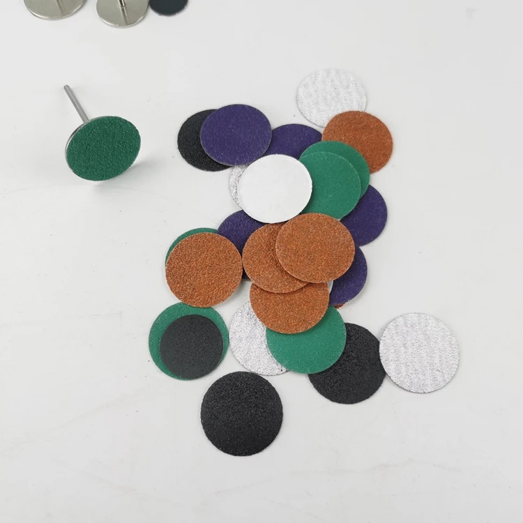 Keli 100pcs/pack  15/20/25/30mm  Pedicure  Foot Calluse Tool  Replaceable Sanding Paper