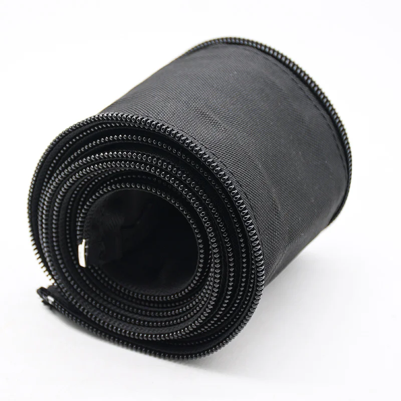 Adjustable Neoprene Cable Management Sleeve With Zipper Cable Tidy Cable Wrap Wires Cord