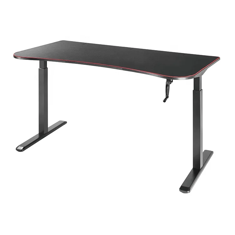 Manual racing gaming table pc desk gamer adjustable gaming desk