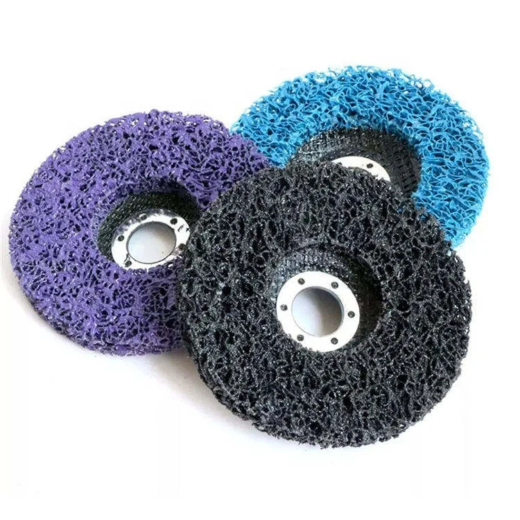 Wholesale Stripping Wheels Removing Rust Paint Cleaning Welds Quick Change Disc Blue Purple Black Clean Strip It Disc