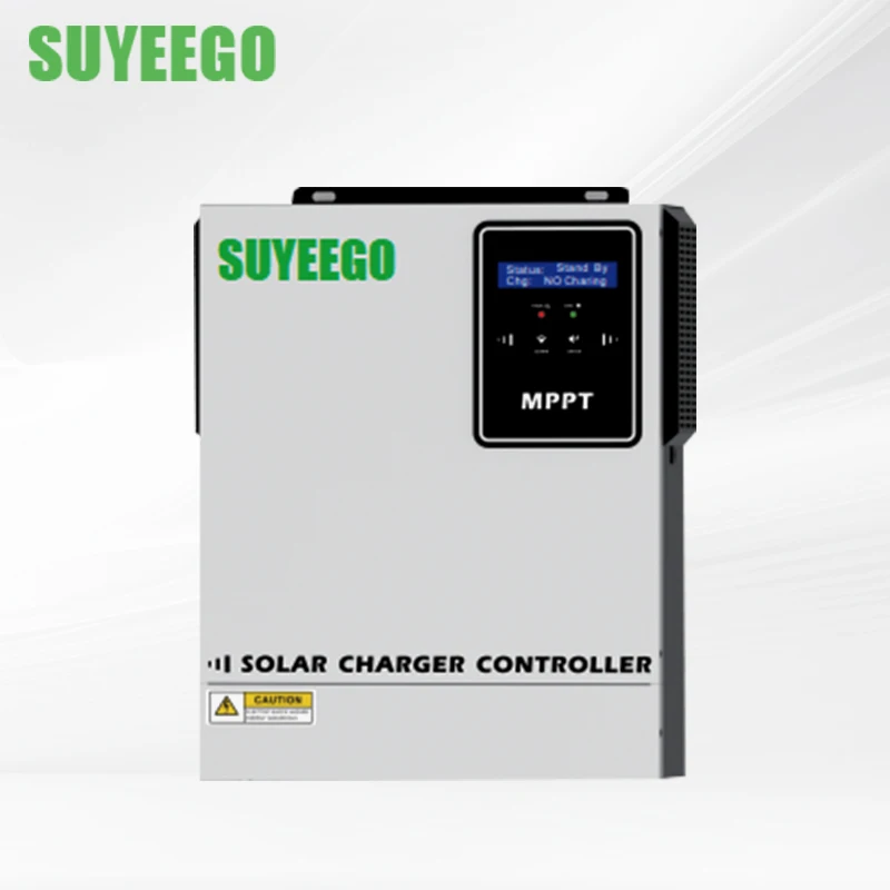 SUYEEGO high PV input 450V new intelligent 24v 48v 140a circuit board mppt solar charge controller hybrid mppt