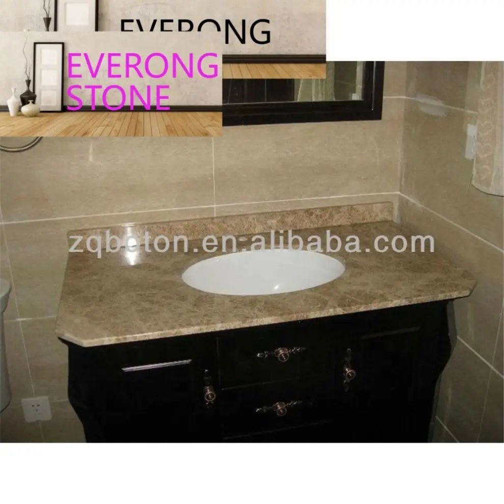 Natural Stone Interior Design Light Emperador Brown Marble Window Sill Slabs