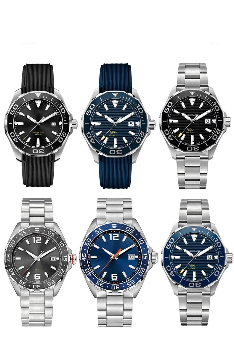 For TA-G-Heuer Aquaracers Carrera Monaco F1Watch Band Wristband Bracelet Belt Silicone Rubber Watch Strap 22mm24mm