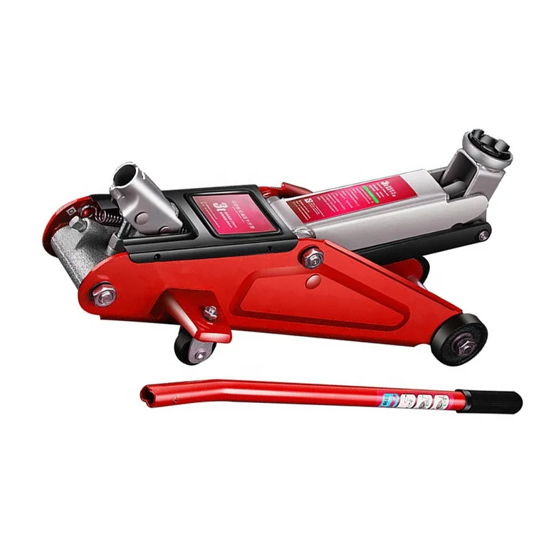 Hydraulic Jack Horizontal Type Oil Pressure Lifting Jack 3 Tons Sedan Car Need Vehicle Maintenance and Repair Jack-up