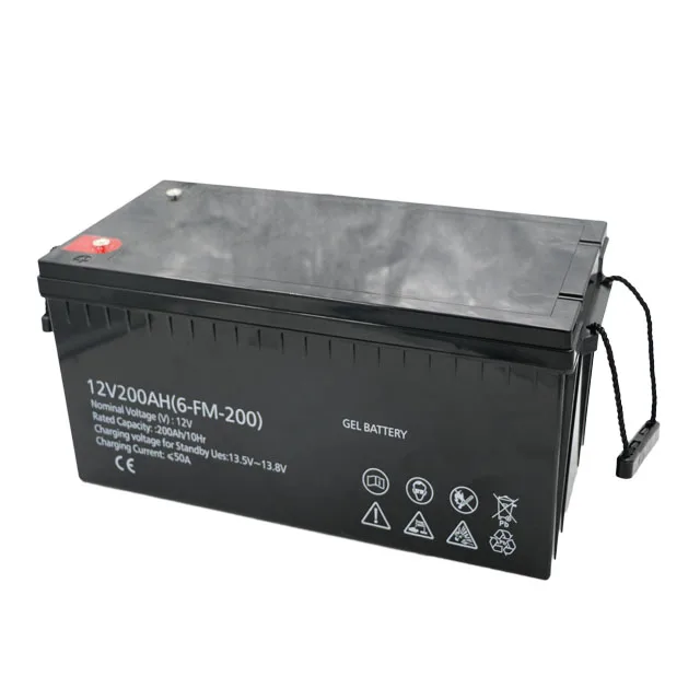 Long Life Rechargeable 12V Vrla Gel Deep Cycle Solar gel Battery 12v 200ah For Solar  Panel System