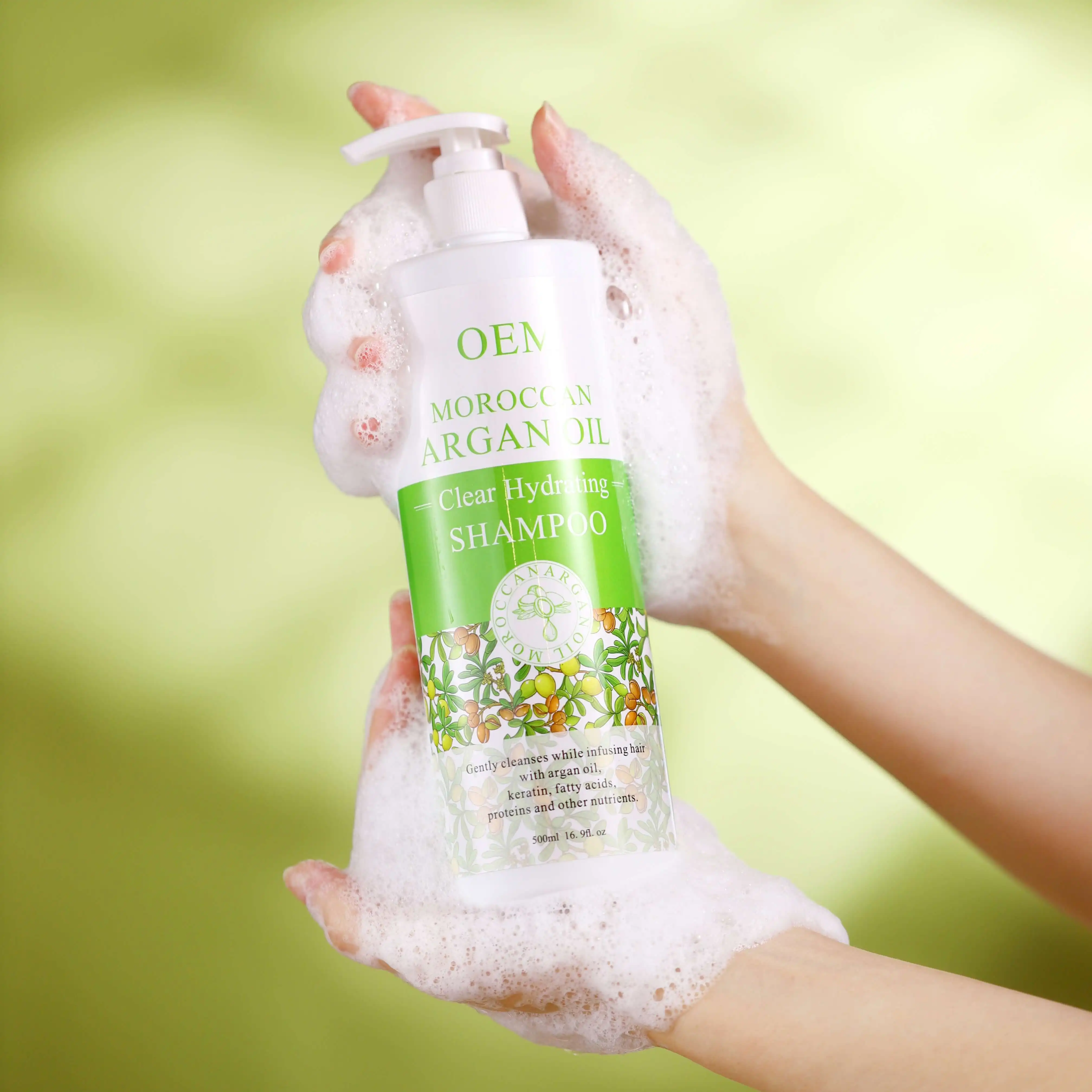 Natural Organic Girls Morocco Argan Oil Hair Mask Shampoo Conditioner Hair Care Set