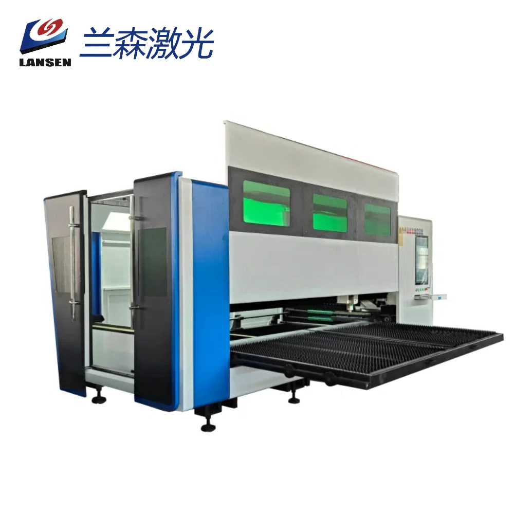 3015 closed metal fiber laser cutting machine for Stainless Steel Sheet Iron processing ss cs cutter