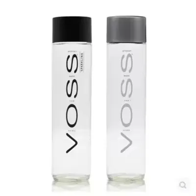 Customized250ML-750ML Voss бутылка для воды стеклянная сока Botellas De Vidrio Para El Agua