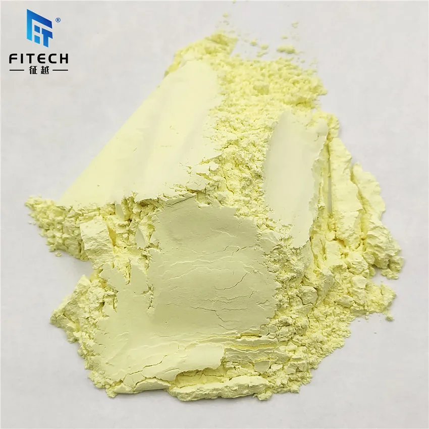 Industrial Grade 99.99%Min Alpha Bismuth Trioxide Light Yellow Powder CAS1304-76-3