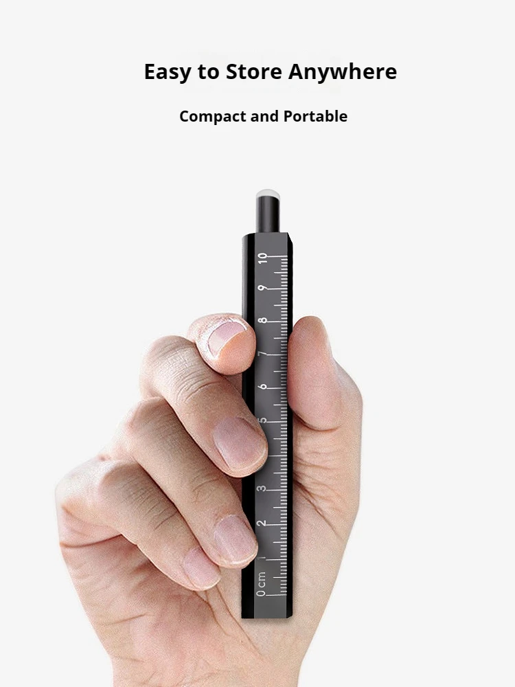 Erasable Pen-Shaped Compass Set with Ruler, Wholesale for Professional Drawing, Suitable for Students