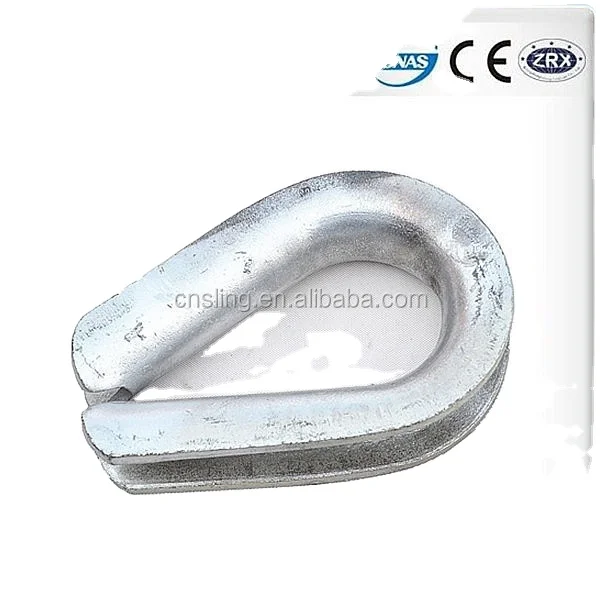 wire rope thimble electrical wire thimble din 3091 wire rope thimble