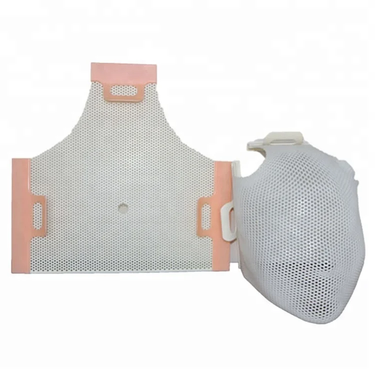T-Shape Head Thermoplastic Positioning Mask For Radiotherapy Immobilization System