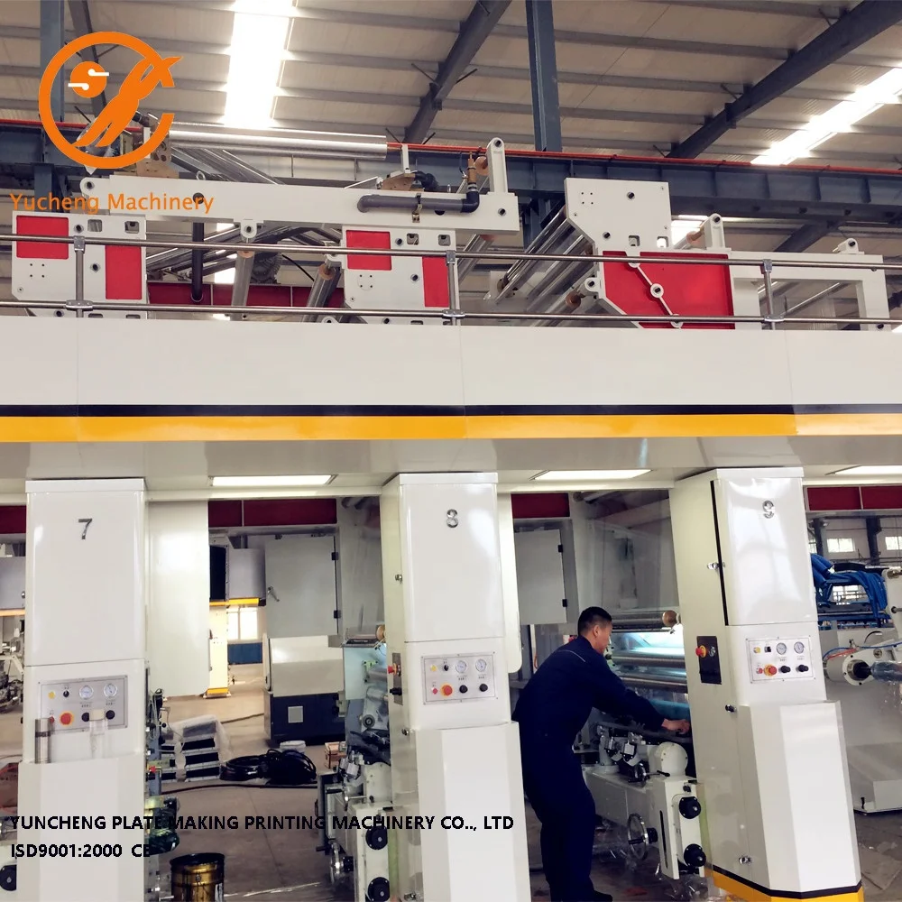 New Design PVC Film Shrink Sleeve Label Rotogravure Printing Machine For Printing