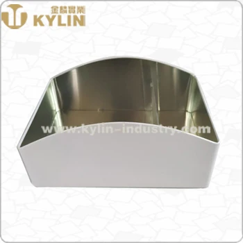 promotional tinplate sugar bag holder coffee bag tea bag holder at cafe use