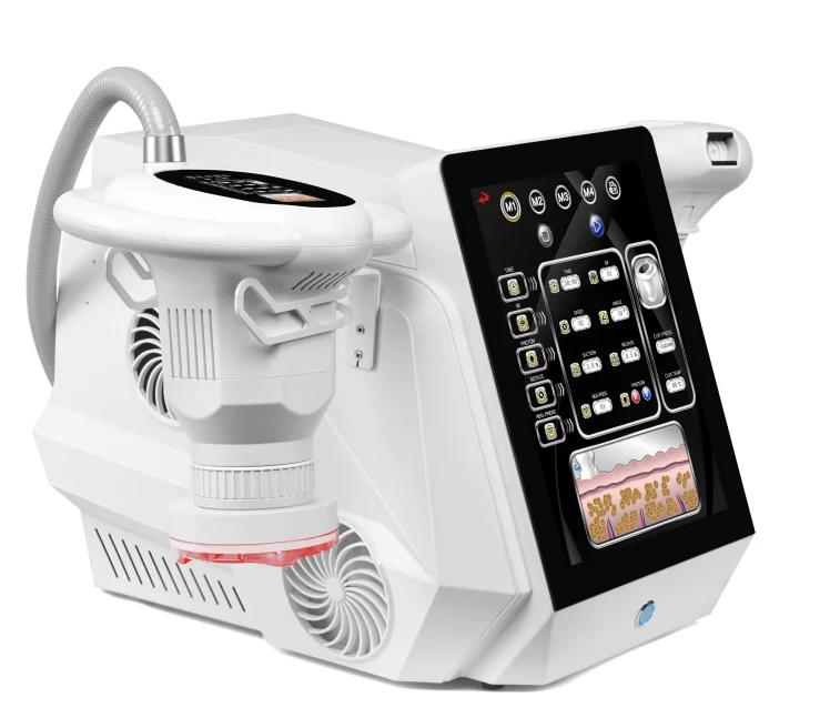 Negative Pressure Rf Skin Tightening Roller Ball Massage Roll Endos Body Shaping Facial Lifting Machine