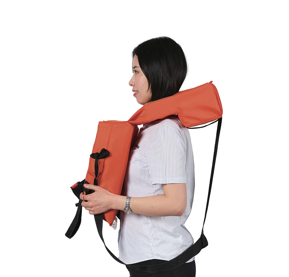 Manufacturer Lifejacket Buoyancy 150N Loss 5% 155CM 43KG Polyester PE Foam CCS EC SOLAS Life Jacket Vest HXY-A3