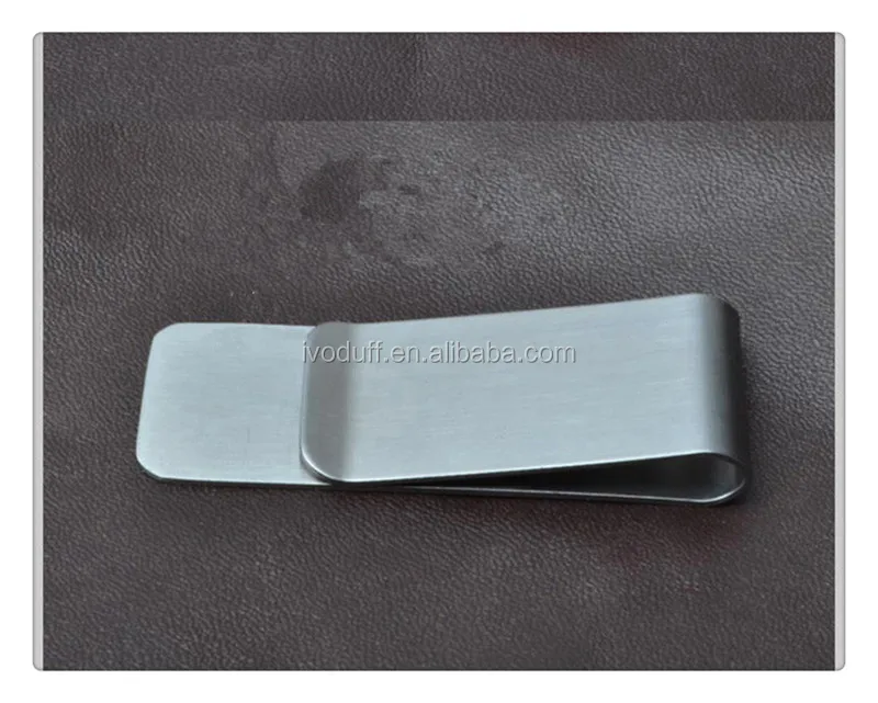 Высококачественный кошелек с зажимом для денег, металлический зажим для денег