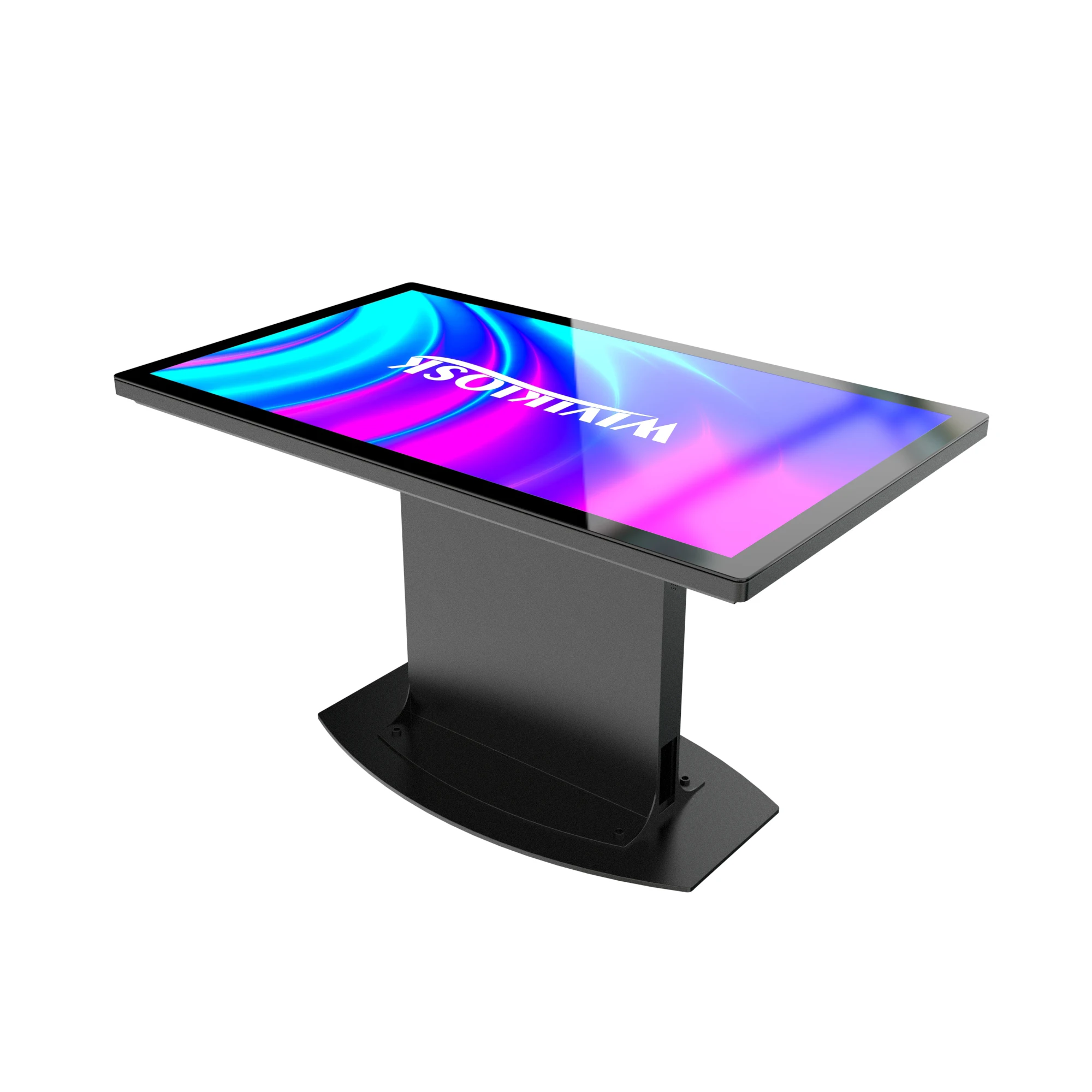 43 55 inch indoor LCD touch interactive multi waterproof coffee restaurant smart table screen kiosk