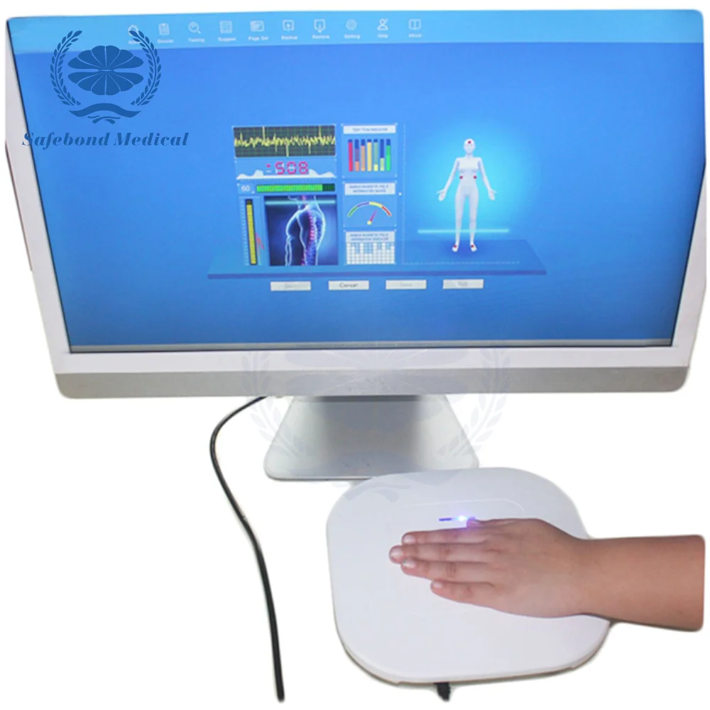 Safebond 2024 Wholesale Quantum Therapy Analyzer Infrared Sensing Touch Quantum Body Analyzer With 52 Reports