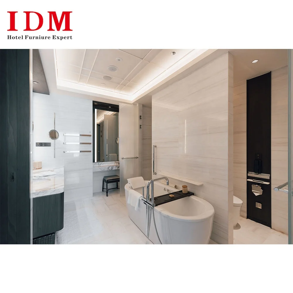 IDM-DE4 hotel room Vanity Metal Girls Make-up Dresser With Mirror Dressing Table