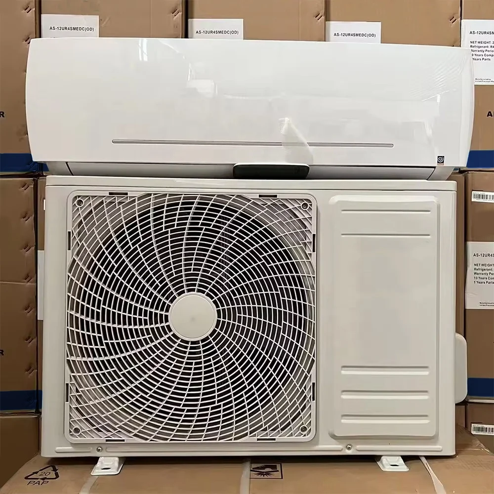 Высококачественный Настенный Кондиционер для охлаждения 12000Btu смарт-блоки переменного тока 220 В 50 Гц R410A высокоэффективный неинверторный климат