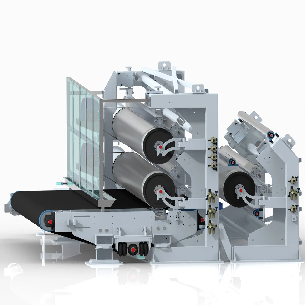 Customized Innovation mid high speed viscose cotton spunlace nonwoven fabric machine for baby care sanitary production