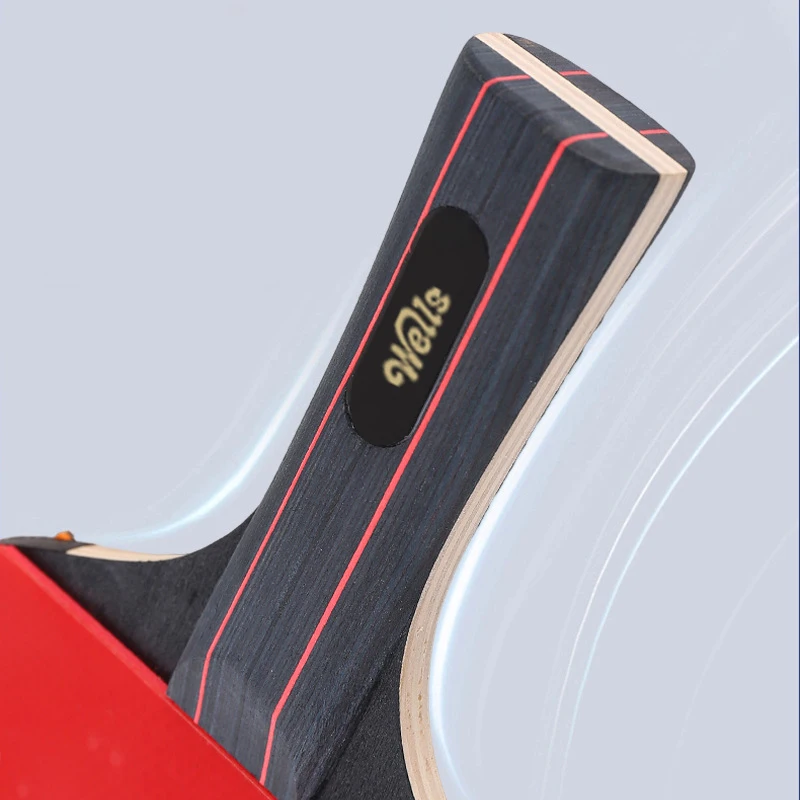 New Arrival High Quality Super 4 Star Table Tennis Racket Set Pimples In Pingpong Racket Custom 2 Rackets 3 Balls With Handbag