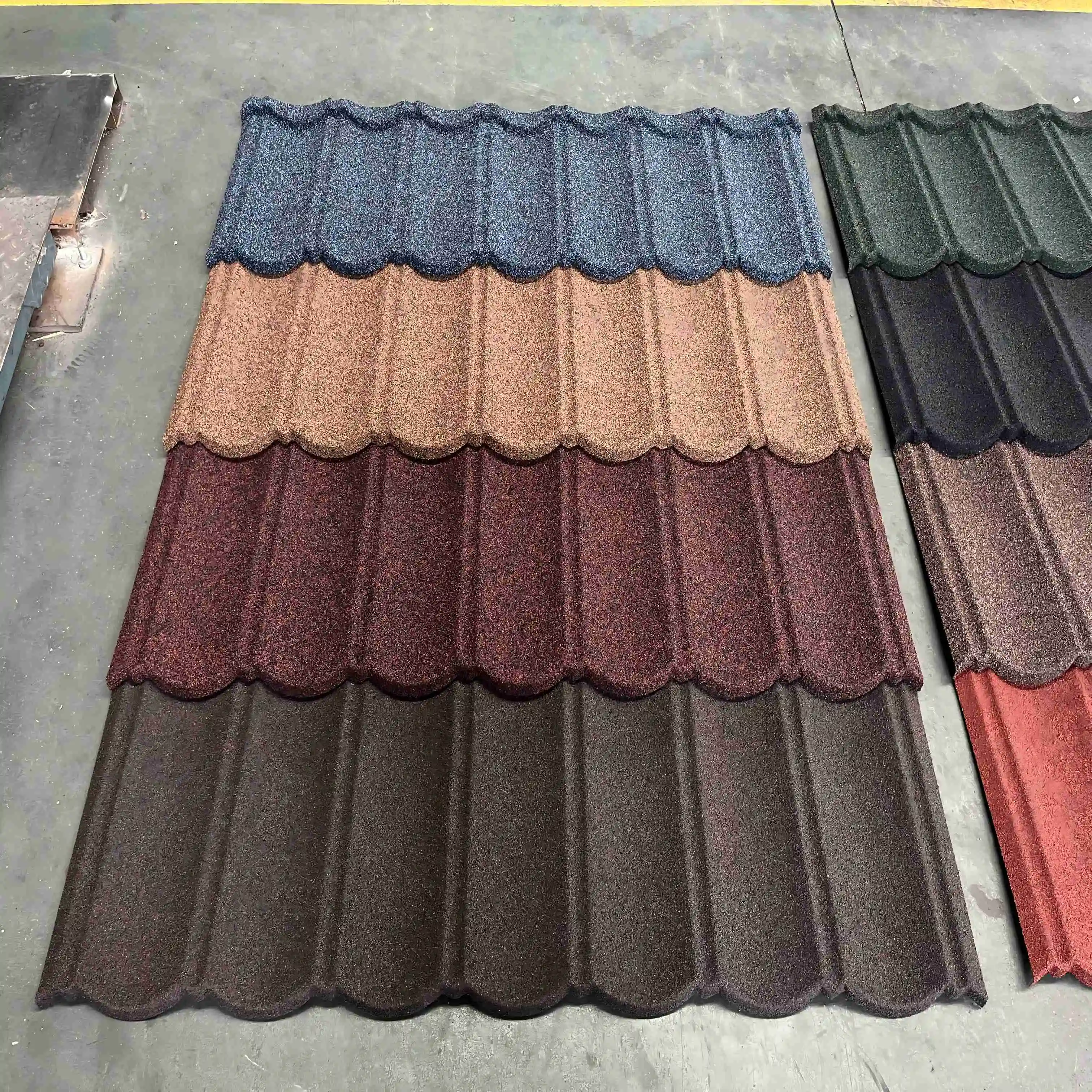 Cheap Stone Coated Steel Roof Tile European Roof Tile Color Roof Tile