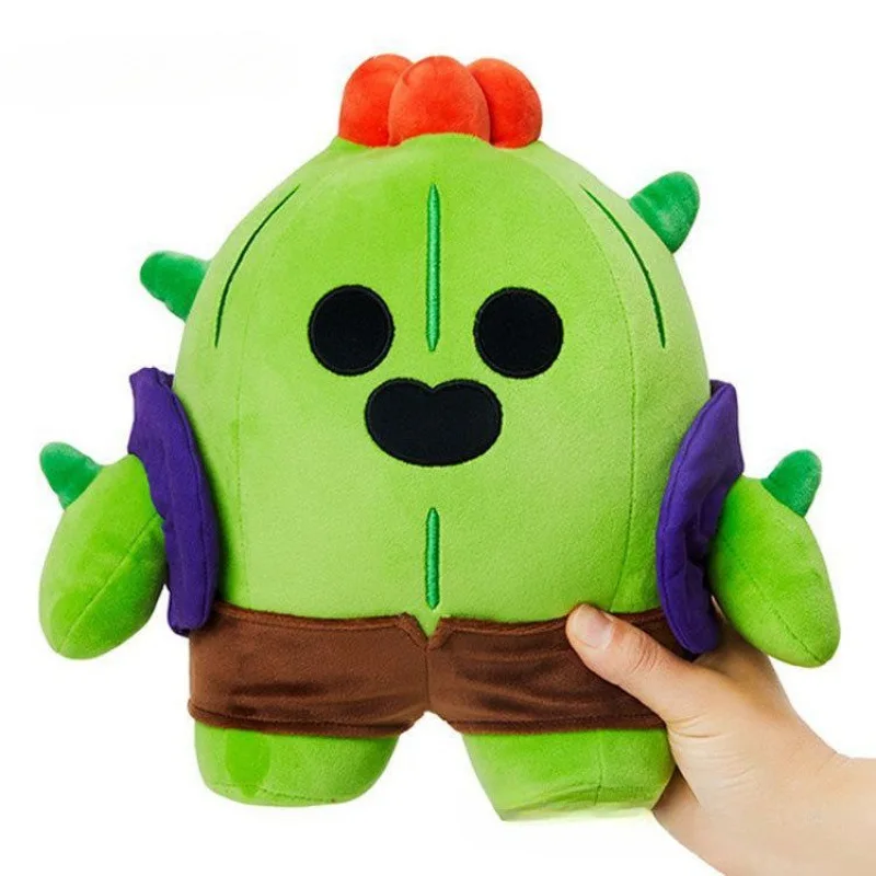 Brawl Stars Spike Plush Toy Cute Peluche Plush Doll Kawaii Cactus Pillow Lovely Soft Doll Home Room Decoration Kids Toys Gift