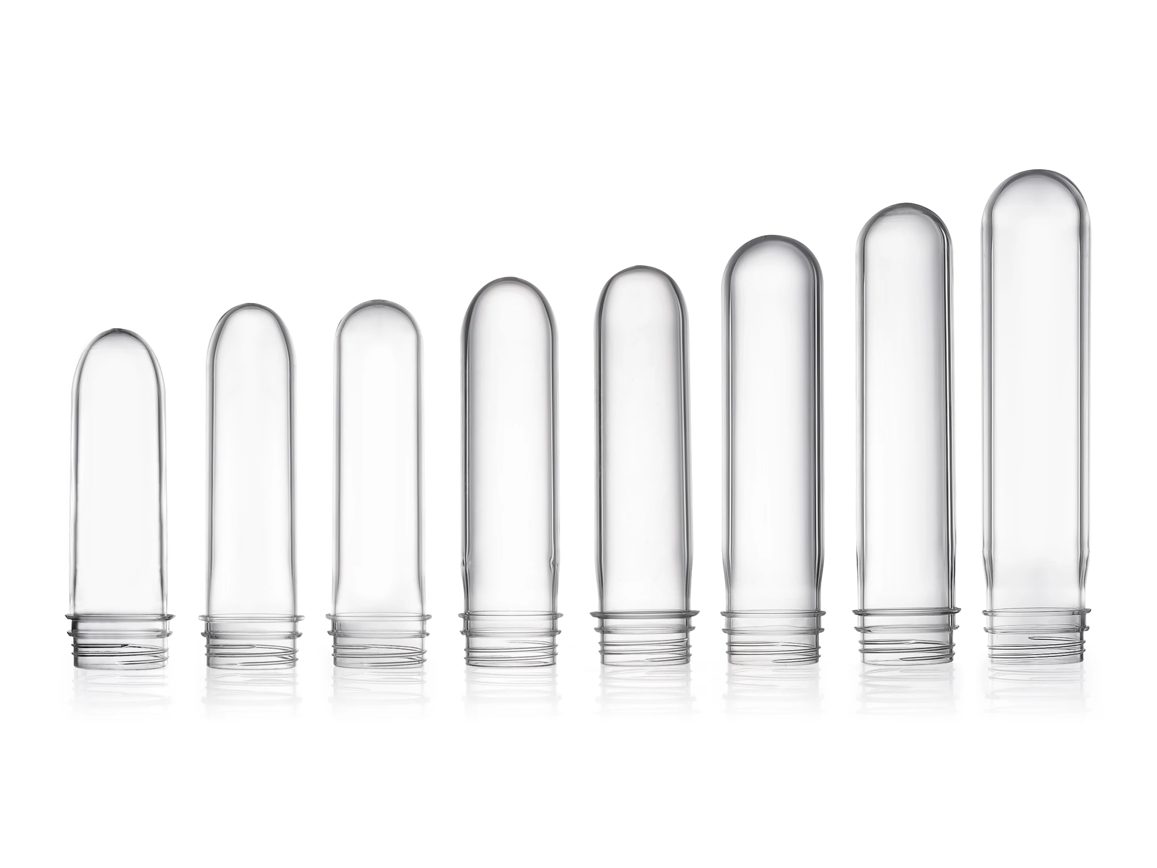 Hot Selling Size Standard 28mm 30mm 38mm 55mm Pet 1810 Preform For Blowing Beverage Water Bottle