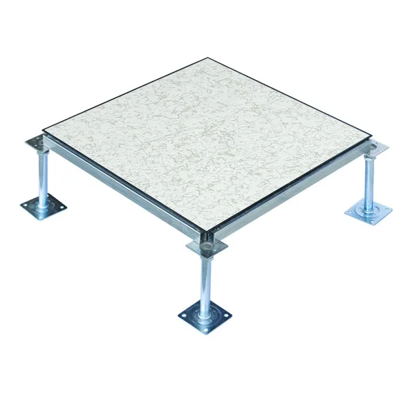 Огнестойкая деревянная сердцевина HPL виниловая поднятая Антистатическая напольная система для серверных центров обработки данных