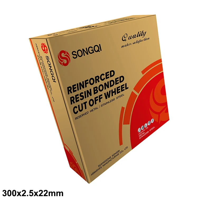 SONGQI 12  inch 300 mm Cutting Disc for Metal Inox Stainless Cutting Abrasive Cutting Wheel