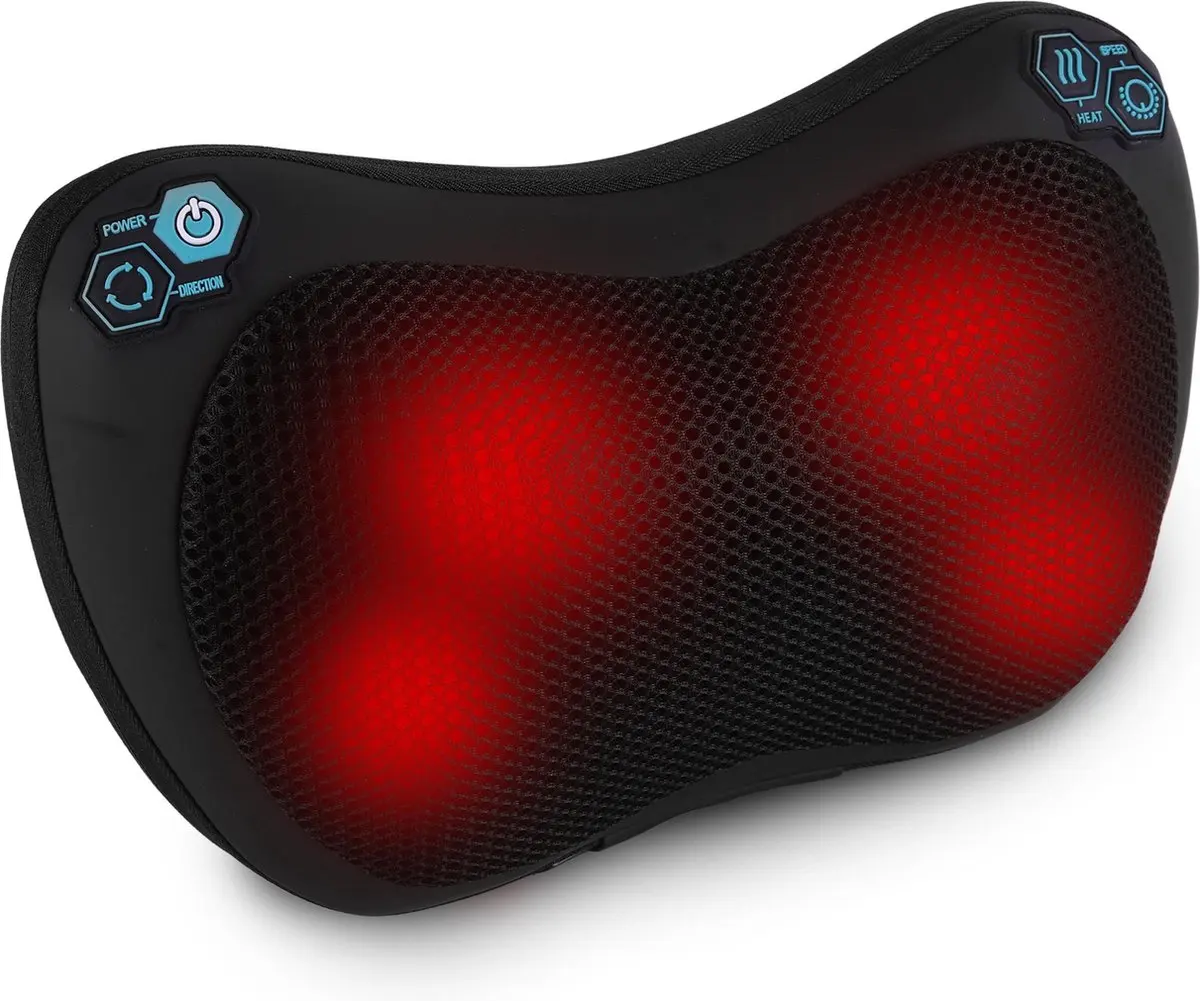 Hot Selling Massage Pillow with Heat -Massage Pillow Shiatsu Kneading Shoulder Massager for Full Body Pain Relief