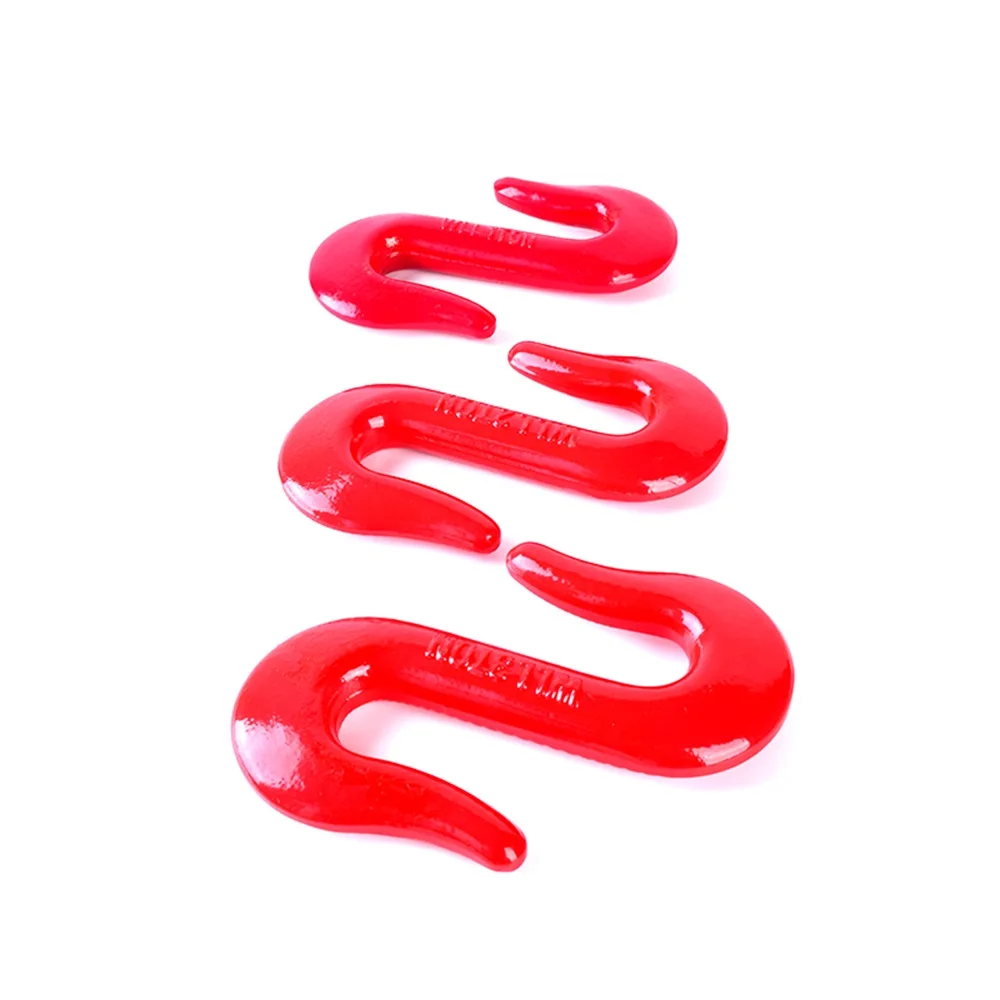 Custom S-type Crane High-strength Hook Alloy Steel S-shaped Hook Two-way Hook For Crane Rigging