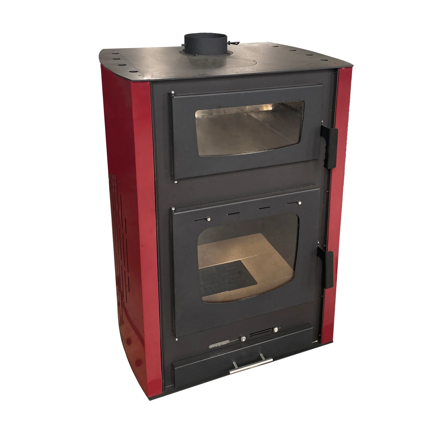 wood stove for cooking and Heating wood burning stove with oven cast iron wood stove