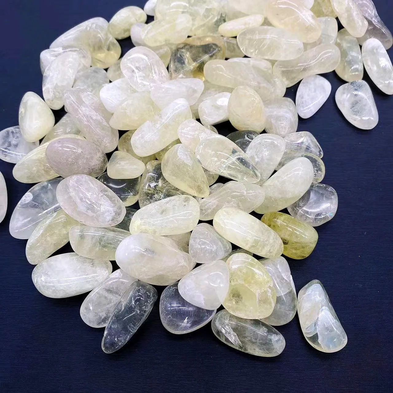 Natural Energy Yellow Crystal Healing Stone Gravel Citrine Tumbled Stone for Decorate