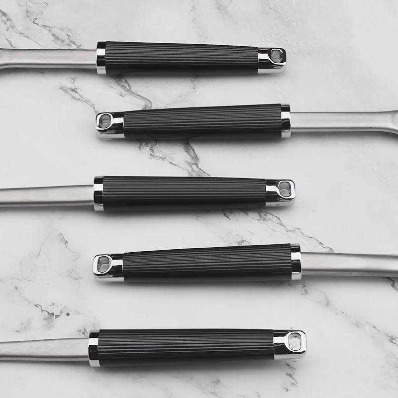 304 Stainless Steel Kitchen Utensils Ladle Cooking Utensils With Anti-slip Handle