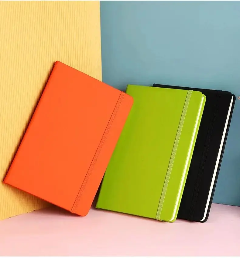 A5 160 pages Business Strap Notebook Student Stationery Notepad Hand Account Book Sub Hand Account Book