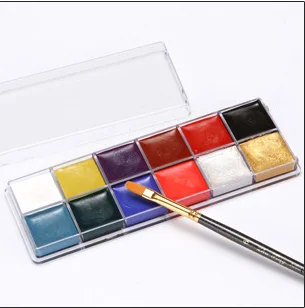 Wholesale 12 Colors face Paint Oil Based Set body Painting Body Art