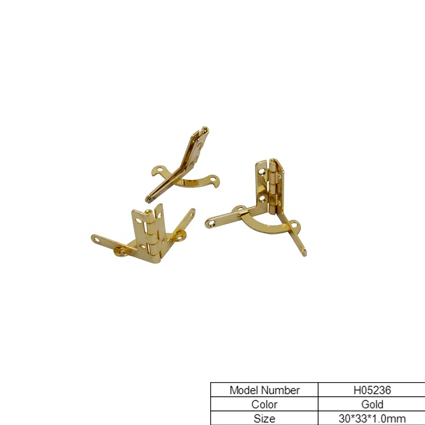 Customized Wholesale Wine Cigar Wooden Jewelry Box Hinge iron hinge acrylic box hinge