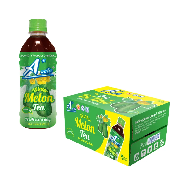 Winter Melon Tea Fruit Vegetable Juice Beverage Tea Haccp Certification Customized Packaging No Sugar Vietnam Manufacturer