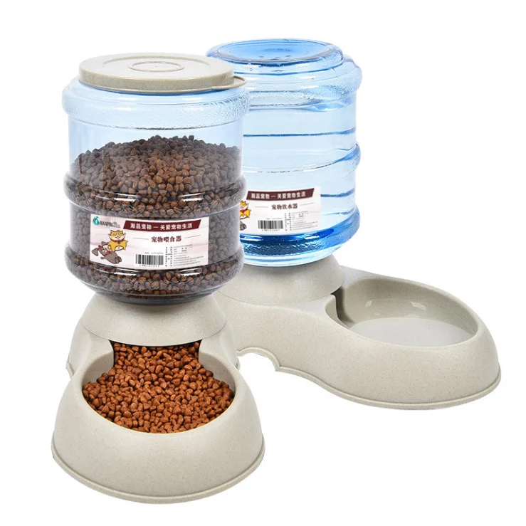 
factory wholesale Simple plastic automatic pet water feeder pet feeder 