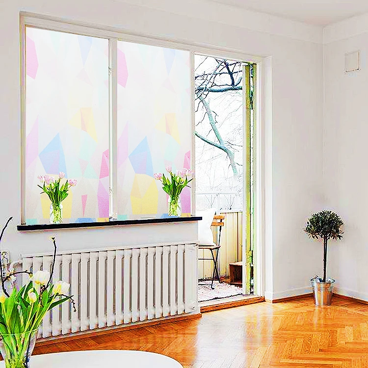 New Arrival Cheap Wholesale Static Eco-friendly Room Decoration Frosted Self-adhesive Static Window Film