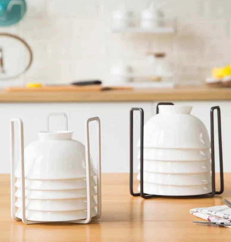 Household tableware dish drain rack artifact kitchen shelf