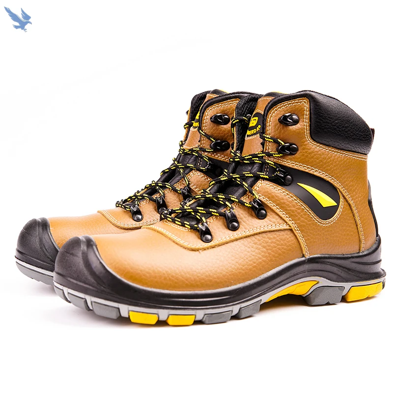 high top climbing boots anti-slippery tactical hiking safety shoes for man