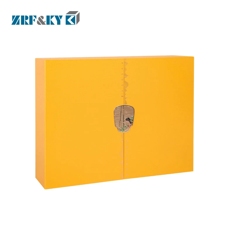 Custom Printed Paper Gift Foldable Recyclable Tea Packaging Pack Box with Custom With  Logo