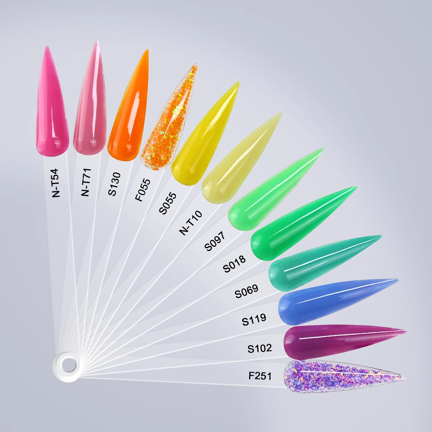 BIN 1oz Wholesale glitter Acrylic Powder Original Supplier Package Private Label