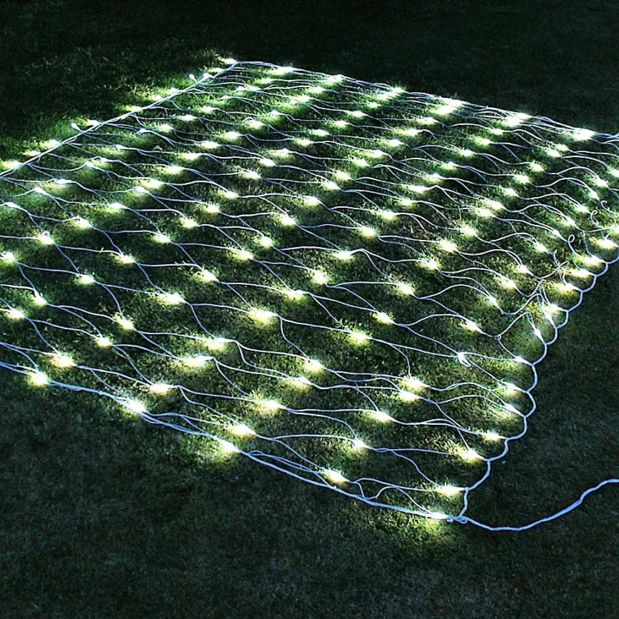 Customizable Ip67 Flashing Net Light For Christmas Decor PVC Waterproof Led Light luces de navidad